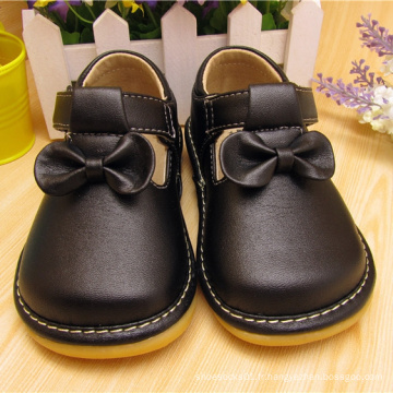 Black Bow Squeaky Shoes